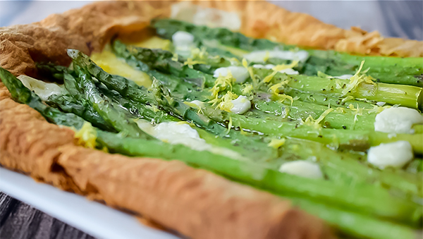 Spring Delight: Cheesy Asparagus Tart Recipe