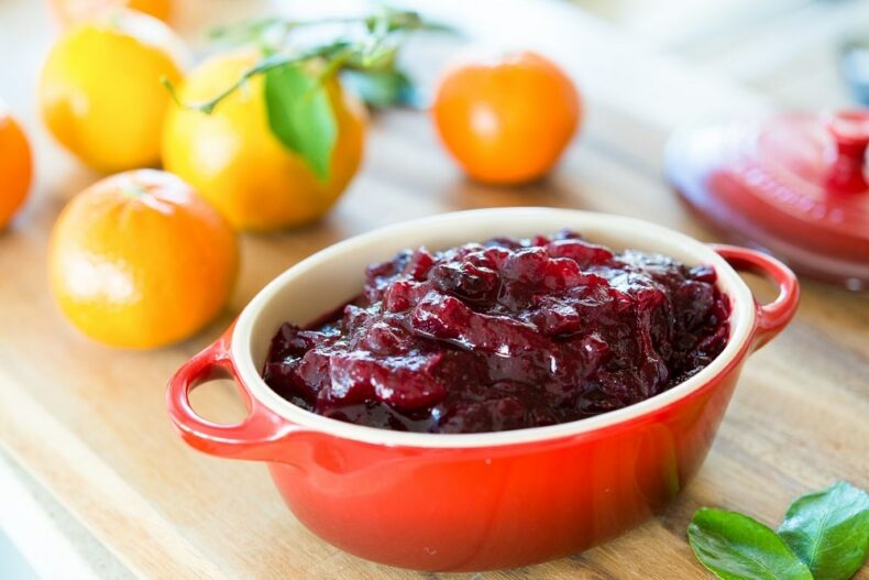 Coffee-Spiced Cranberry Sauce