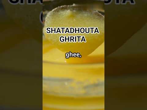SHATADHOUTA GHRITA # Natural moisturizer #ayurvedaic#wellness#health#natural lip balm#ghee