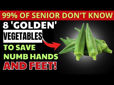 Say Goodbye to Tingling Hands & Weak Legs! 8 Must-Eat Vegetables Packed with Collagen| Senior Health