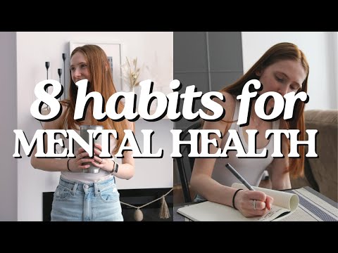 TINY HABITS FOR MENTAL HEALTH | self-care habits, healthy habits, mental wellness habits