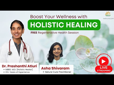 Boost Your Wellness with Holistic Healing: Free Regenerative Health Session #health #wellness #live