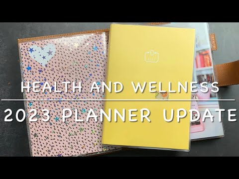 2023 Health And Wellness Planner Update (And Setup)
