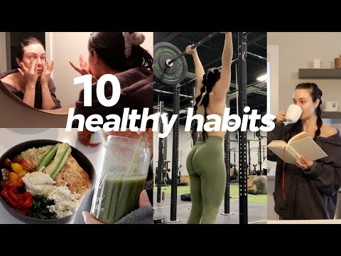 10 *non-negotiable* daily habits for wellness, gut health, mental health, skin etc. VLOG