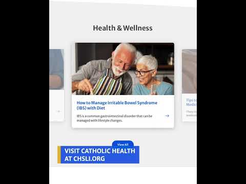 Learn More About Catholic Health Health & Wellness Articles #Shorts