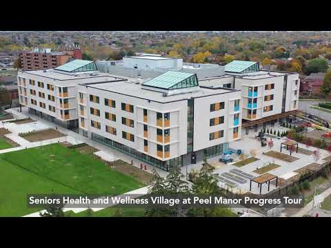 Peel’s Seniors Health and Wellness Village at Peel Manor progress tour Sept 2023