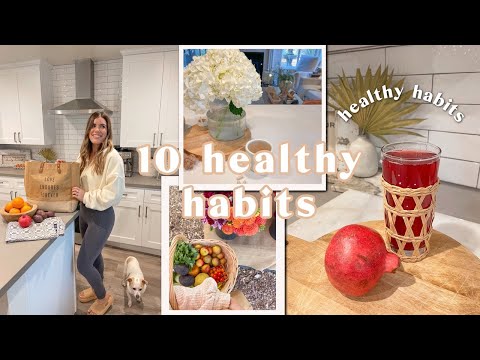 10 healthy habits I’m doing daily for hormone health, metabolism, nutrition, fitness! ✨