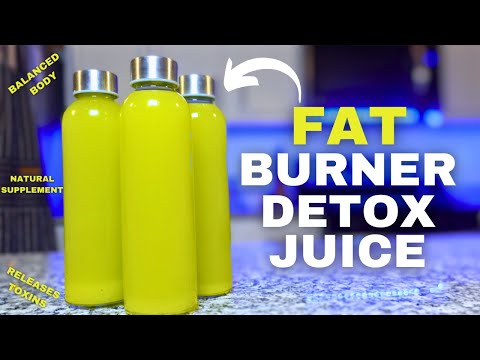 GO-TO NATURAL FAT BURNING PINEAPPLE DETOX JUICE  | 2024 Healthy Living | Detox Juice Recipes