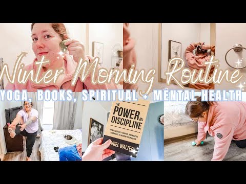 PRODUCTIVE WINTER MORNING ROUTINE // HEALTH & WELLNESS ERA 2024 // BOOKS I READ // KIMI COPE