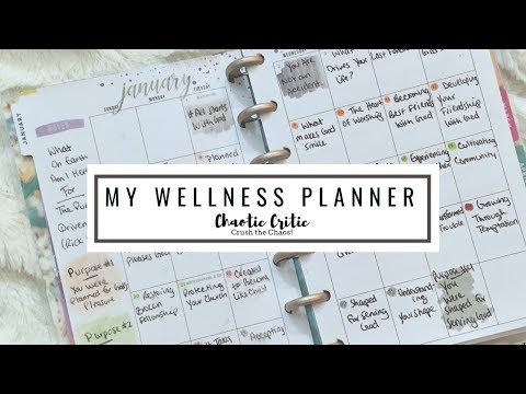 My Wellness Planner | Faith, Self Care, Mental Health