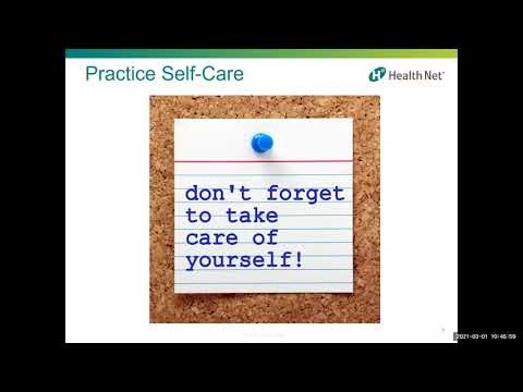 One Minute of Wellness: Practice Self-Care – California | Health Net