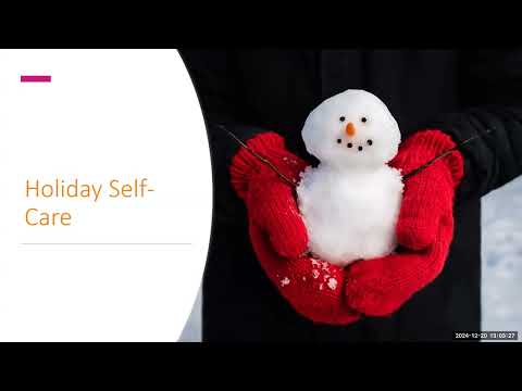 One Minute of Wellness: Holiday Self-Care – Health Net