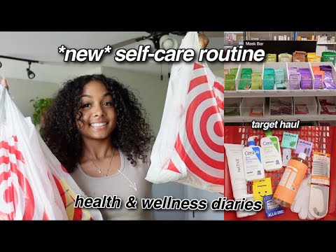 *new* self-care routine | shopping for self care | health & wellness diaries | LexiVee