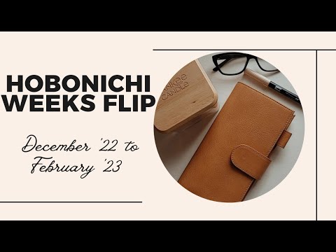 Hobonichi Weeks flip | Self care | Health & Wellness