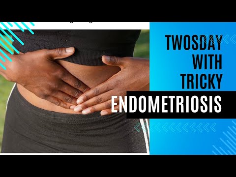 Full service fooloshness, wellness, mental health & Endometriosis awareness on Twosday with Tricky.