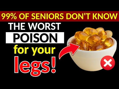 SENIORS, 2 WORST Vitamins That DAMAGE Leg Strength After 60 | Senior Health