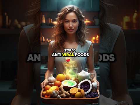 Top 10 Powerful Anti-Viral Foods to Boost Immunity & Fight Infections Naturally! #health #wellness