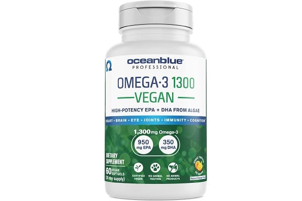 Vegan Omega-3s Packed with 1300mg