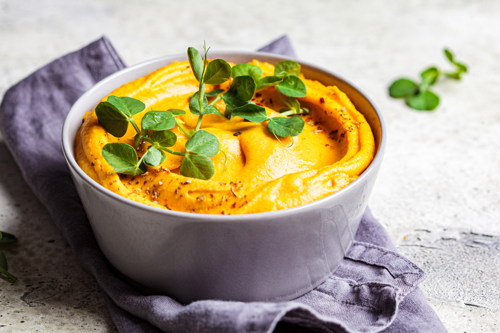 Delicious Roasted Sweet Potato Hummus Recipe