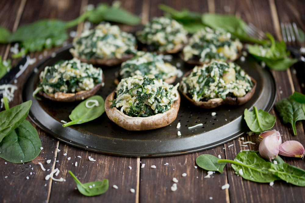 Delicious Spinach Stuffed Mushrooms Recipe for a Nutritious Snack